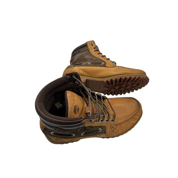 Timberland Leather Hiking/Work Boots Men’s Size 10 – Tan – Normal Wear - Picture 7 of 9